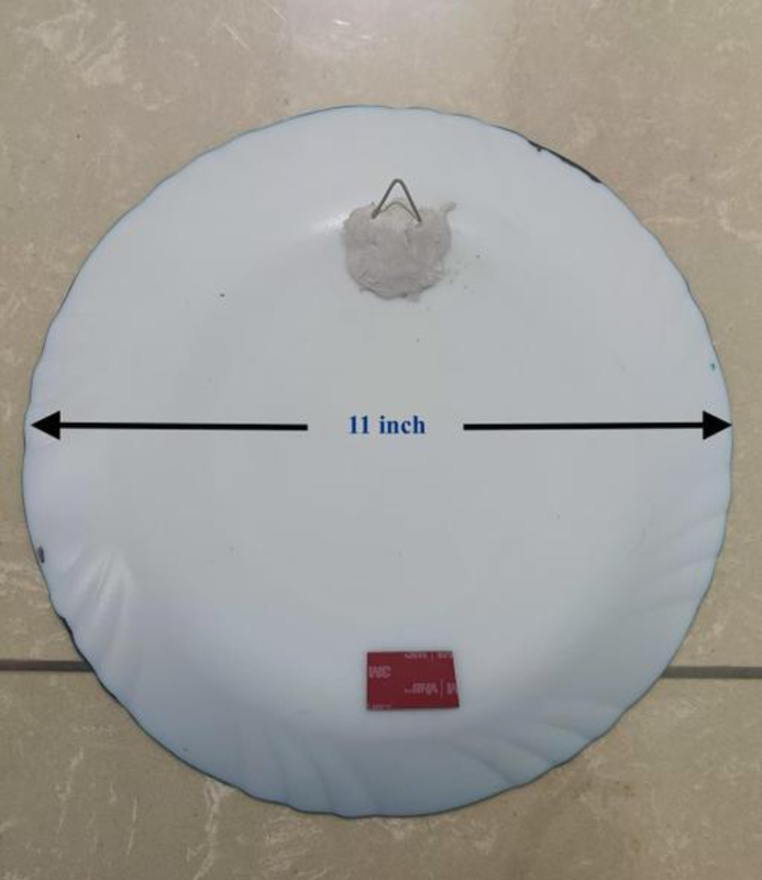 Hand Painted Dancing Girl Combo of 2 in wallplate